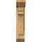Ekena Millwork Olympic Slat Smooth Bracket w/ Offset Brace, Western Red Cedar, 5 1/2"W x 14"D x 26"H BKT0604X14X26OLY06SWR - alternate 2